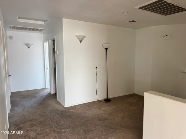 a view of a room with closet
