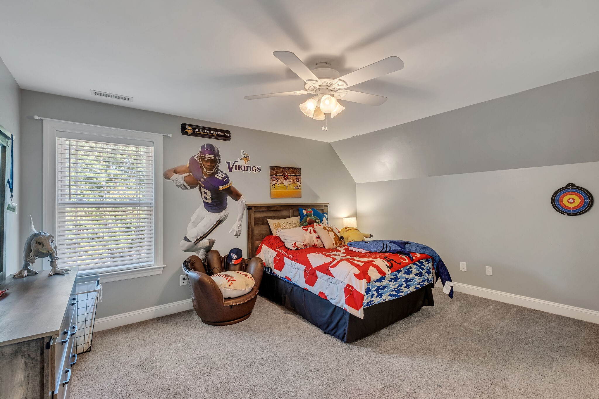 244 Double Eagle Drive Summertown, TN 38483 - Photo 29 of 55 a bedroom with bed and a window