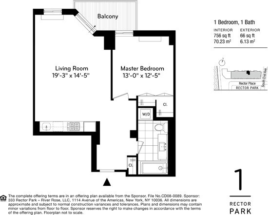 333 Rector Place, Unit 1501 Manhattan, NY 10280 - Photo 13 of 13