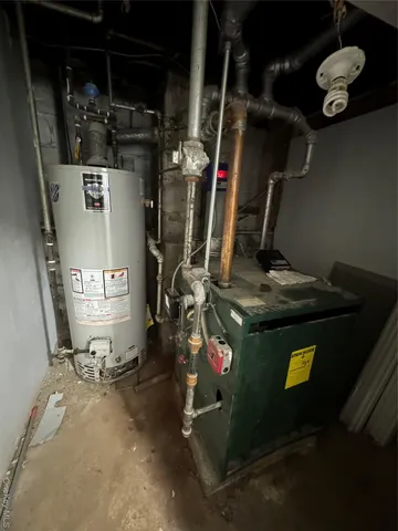 a living room with furniture and gym equipment