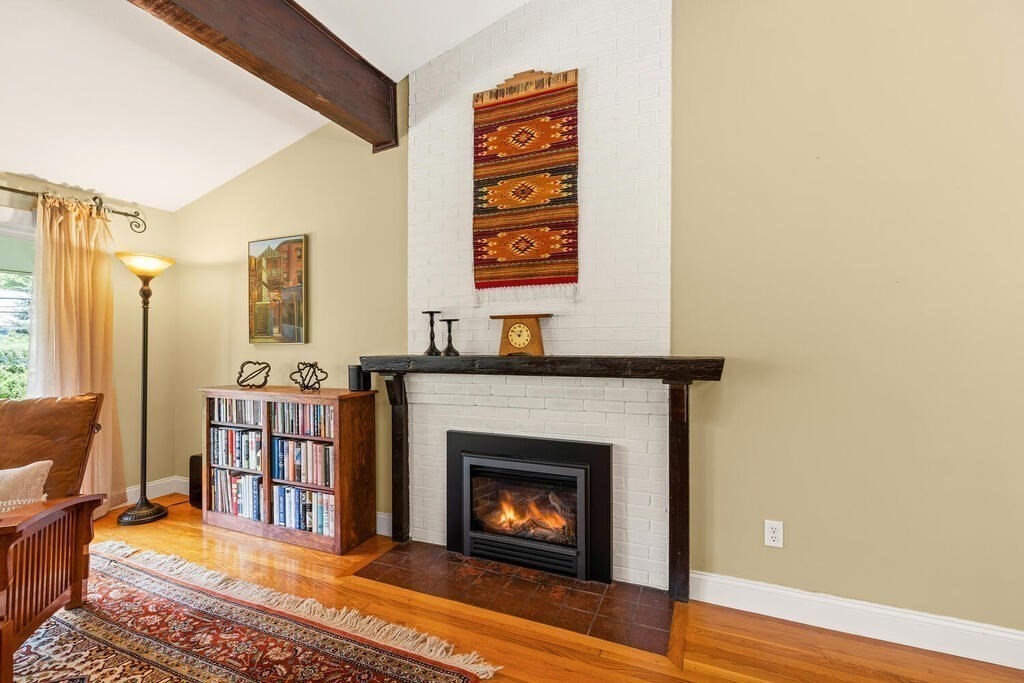 19 West Chardon Road Winchester, MA 01890 - Photo 7 of 40 a living room with furniture and a fireplace