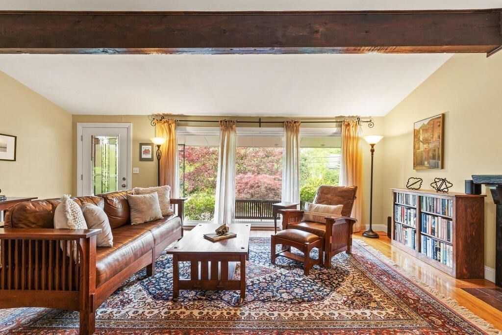 19 West Chardon Road Winchester, MA 01890 - Photo 8 of 40 a living room with furniture and a rug