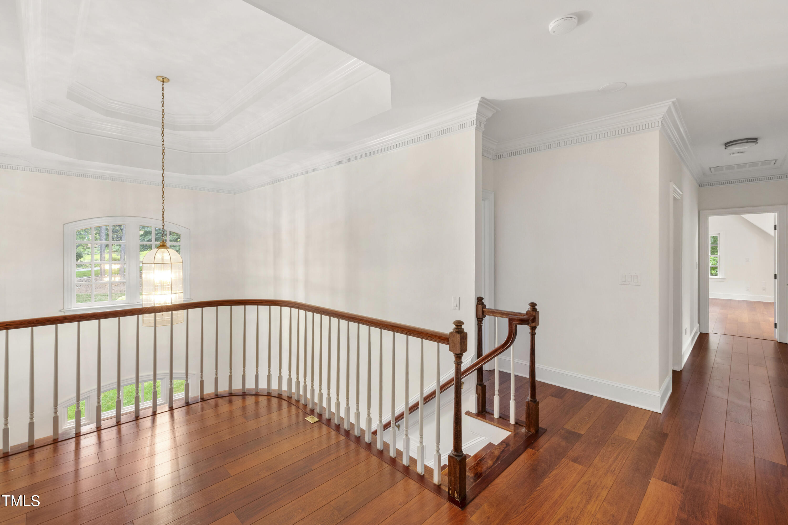 636 Pendleton Lake Road Raleigh, NC 27614 - Photo 30 of 88 a view of hallway with wooden floor