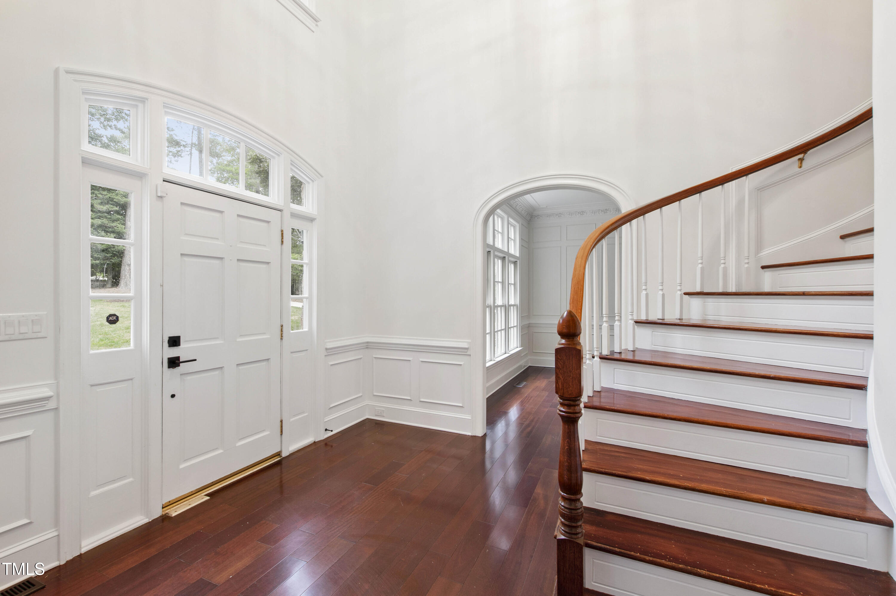 636 Pendleton Lake Road Raleigh, NC 27614 - Photo 3 of 88 a view of entryway with wooden floor