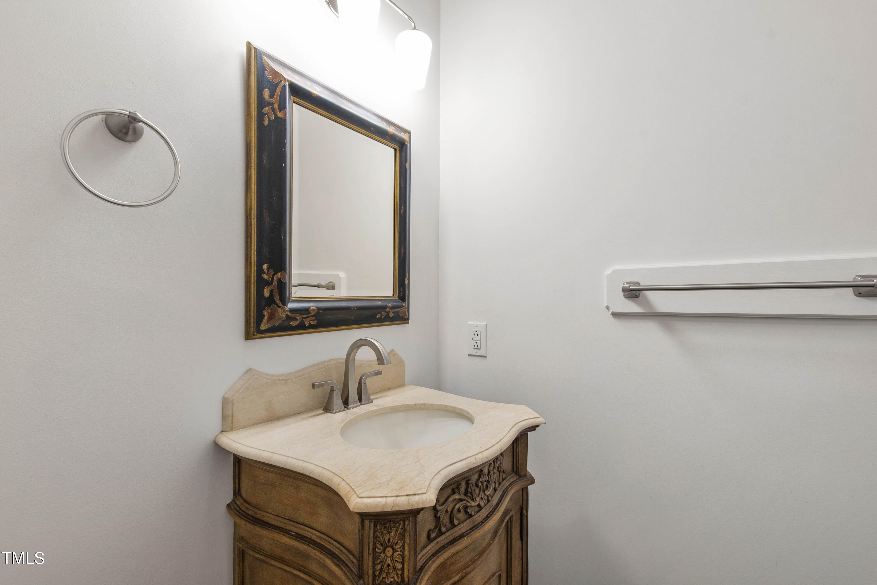636 Pendleton Lake Road Raleigh, NC 27614 - Photo 51 of 88 a bathroom with a sink vanity and a toilet