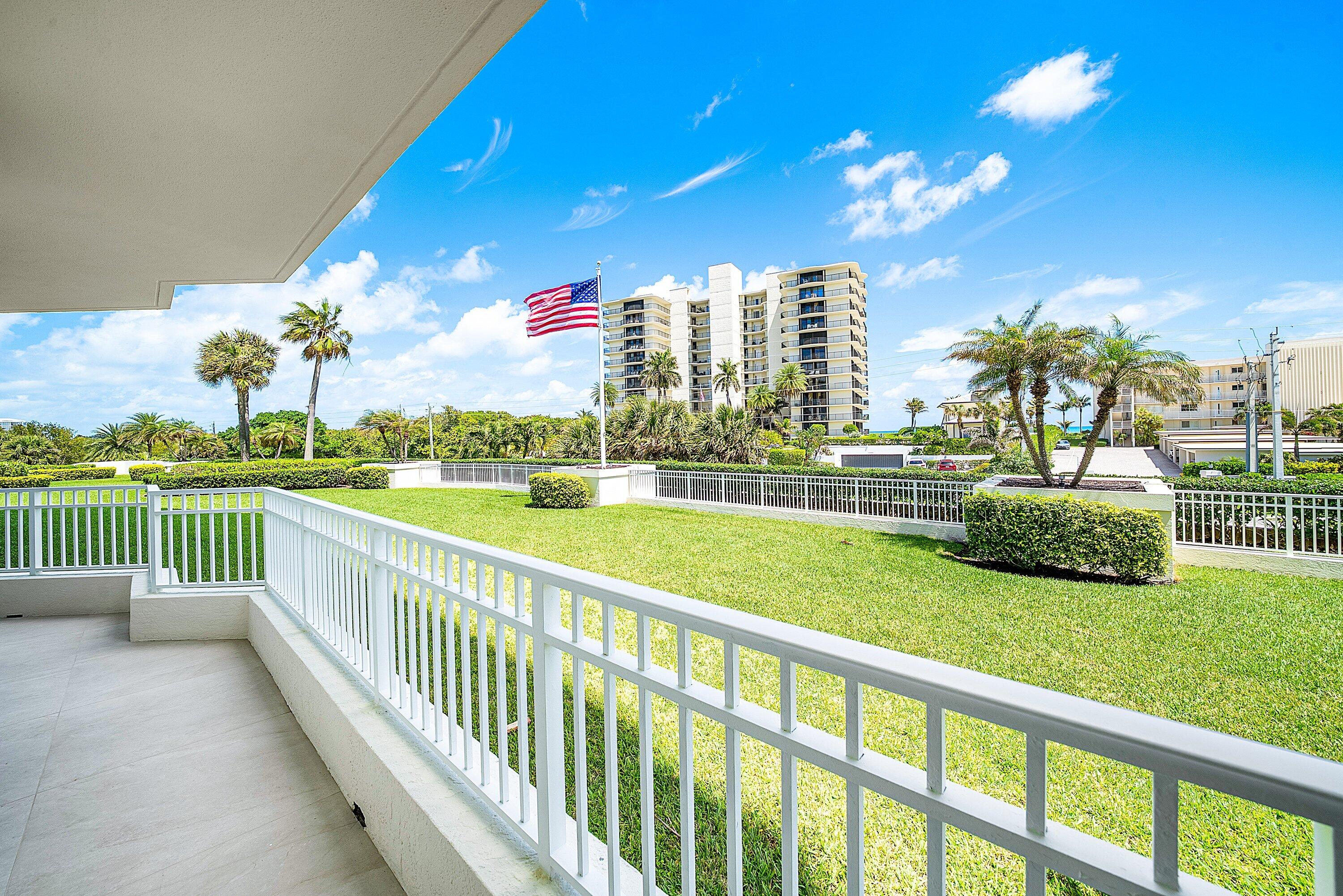 425 South Beach Road, Unit 2O Tequesta, FL 33469 - Photo 30 of 70 Balcony with Ocean Views