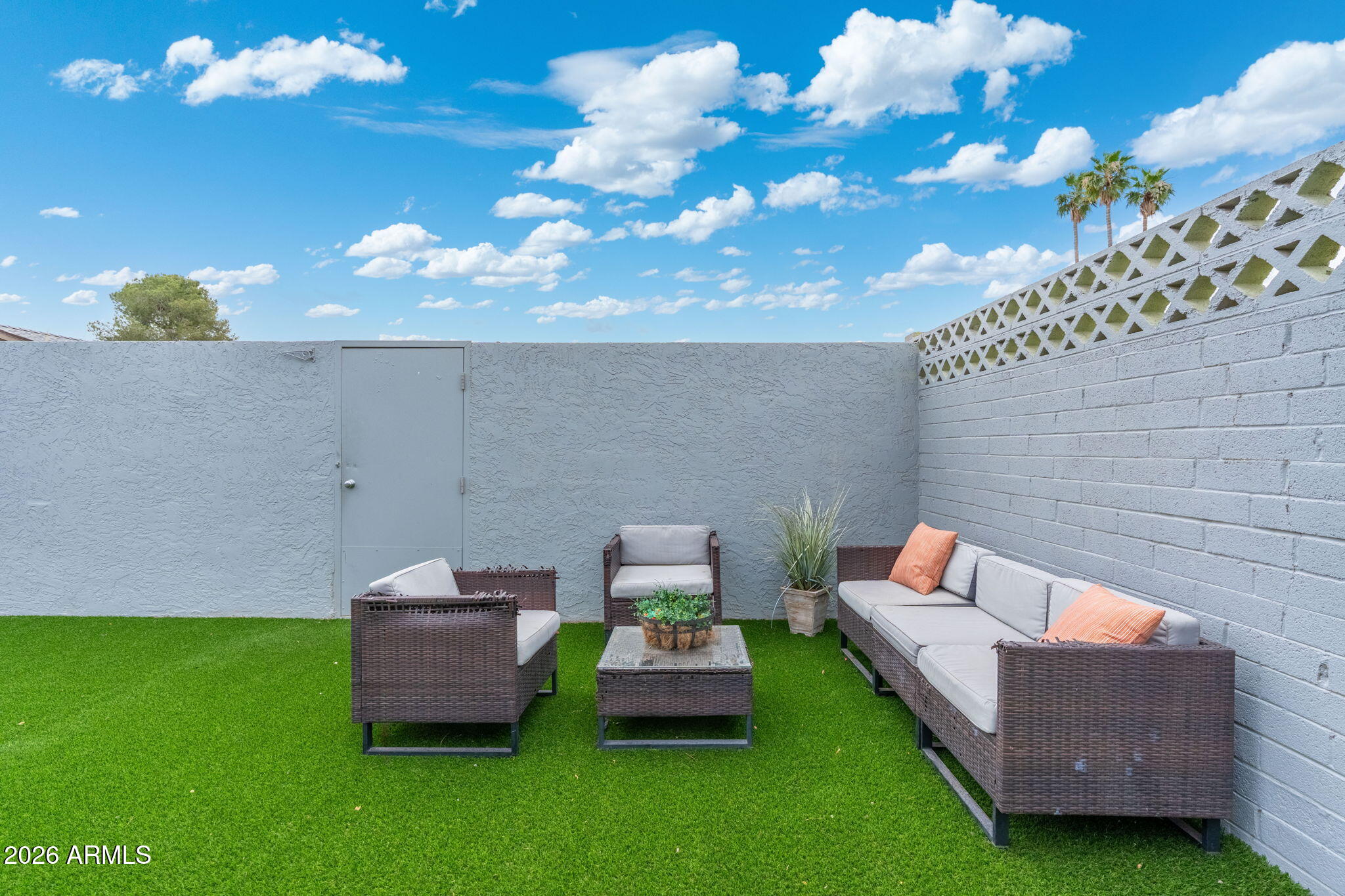 133 East Pierce Street Tempe, AZ 85288 - Photo 35 of 37 a backyard of a house with table and chairs