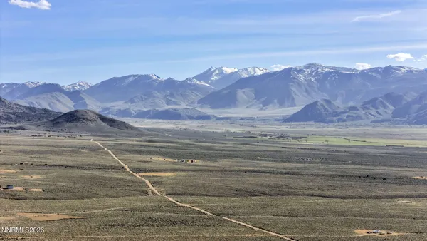 a view of a house with a mountain