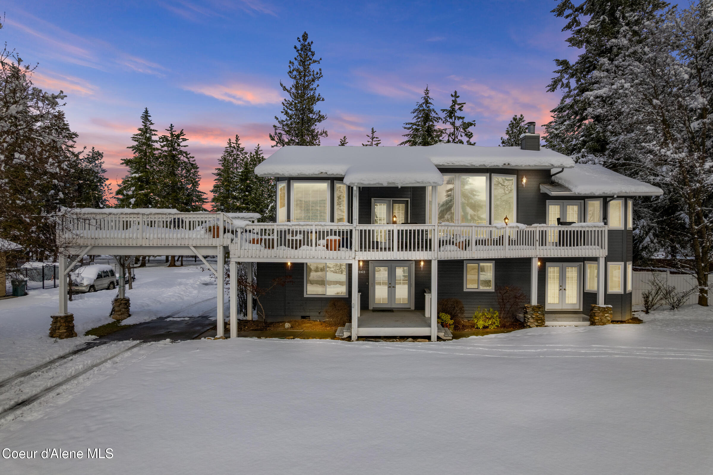 4263 East Burchell Drive Hayden, ID 83835 - Photo 50 of 50 House in Winter