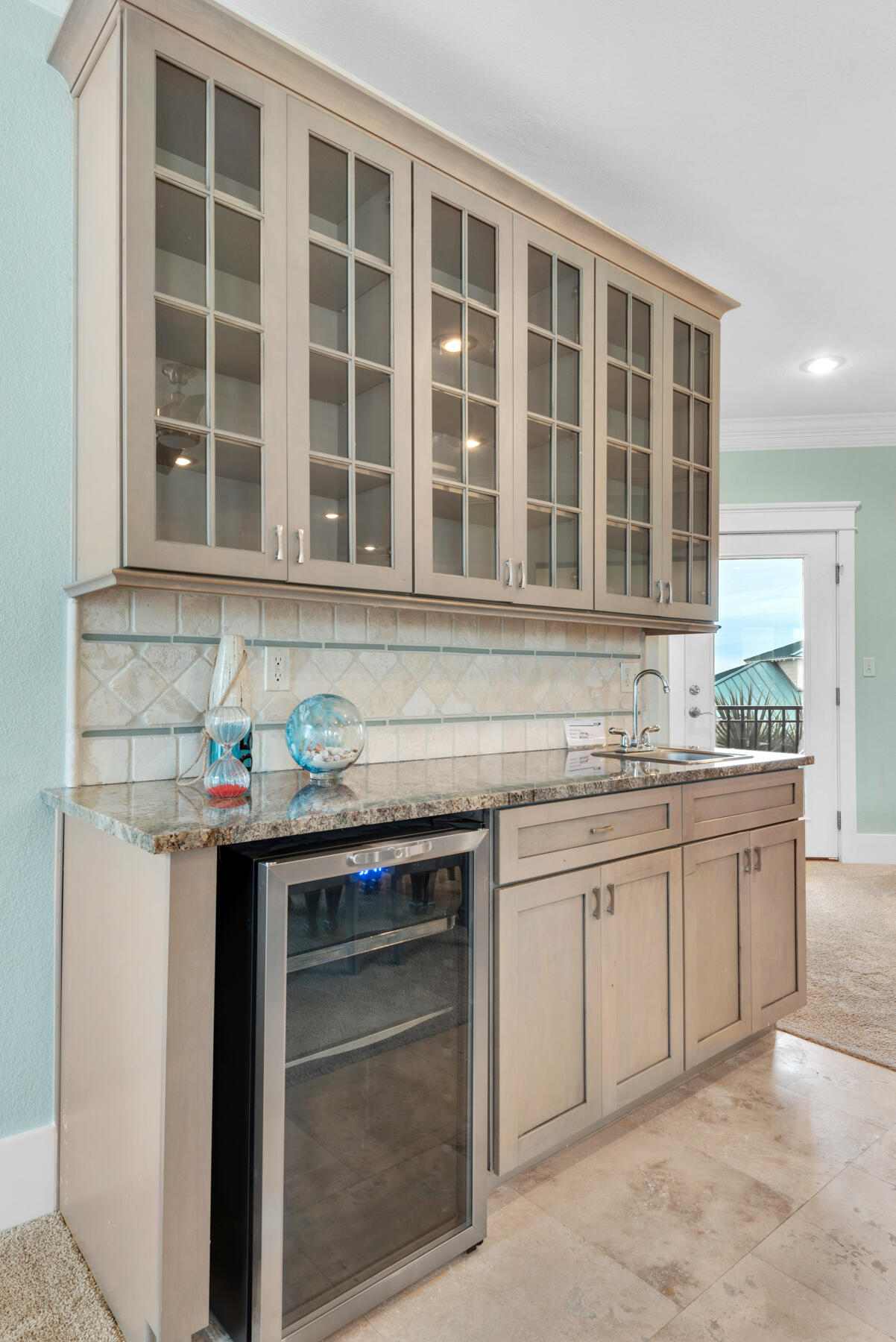 18 Merri Way Santa Rosa Beach, FL 32459 - Photo 30 of 49 a kitchen with a sink and cabinets