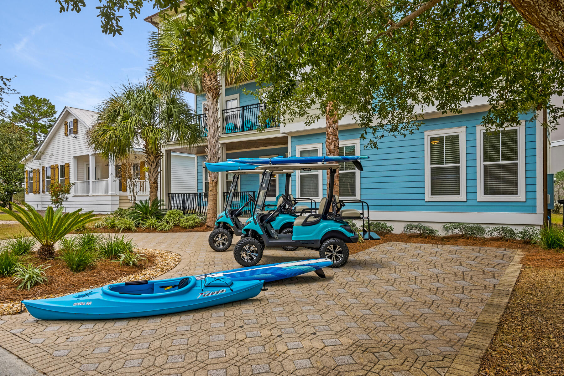 18 Merri Way Santa Rosa Beach, FL 32459 - Photo 4 of 49 a view of outdoor space yard deck patio and swimming pool