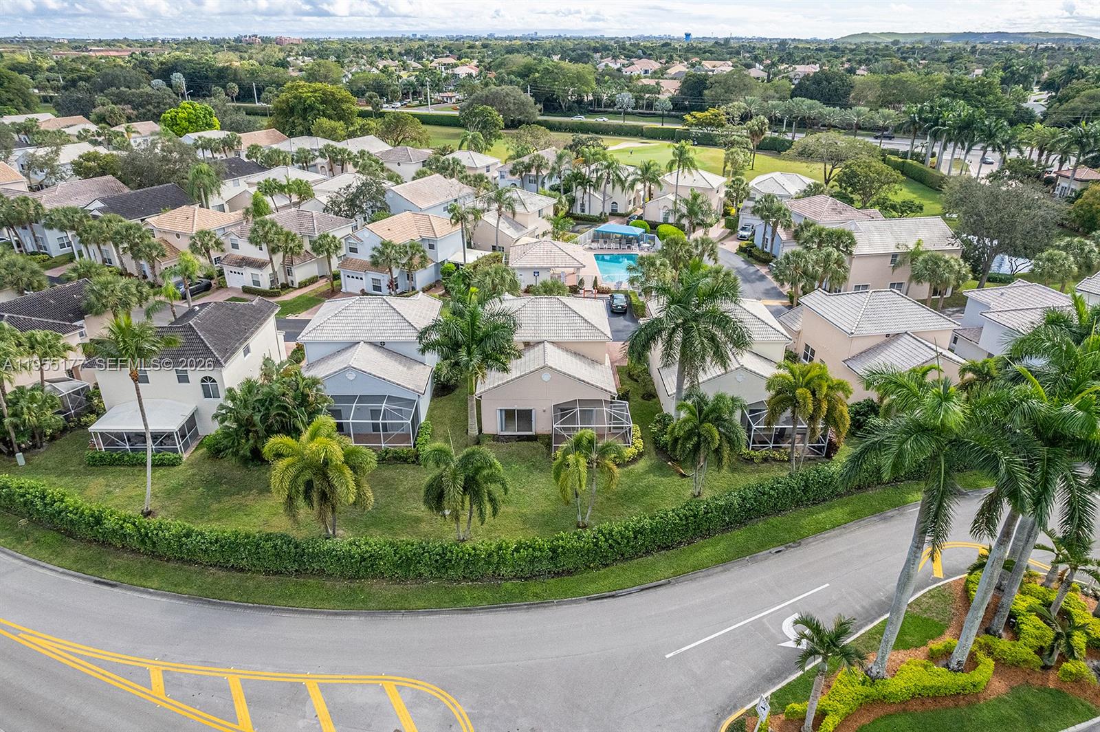 7387 Panache Way Boca Raton, FL 33433 - Photo 44 of 53 an aerial view of residential houses with outdoor space and river