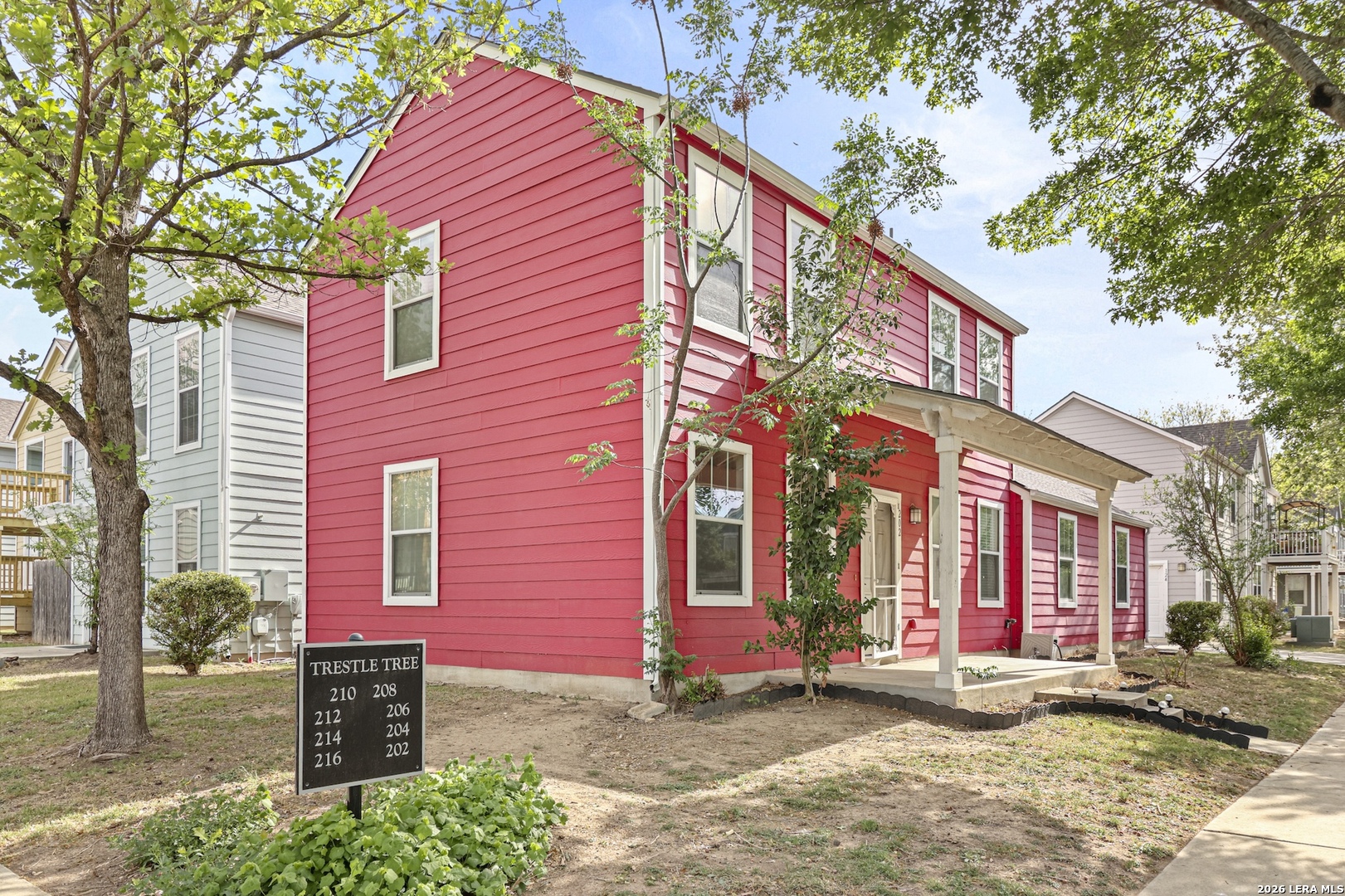 202 Trestle Tree San Marcos, TX 78666 - Photo 7 of 22 a view of a building with brick walls