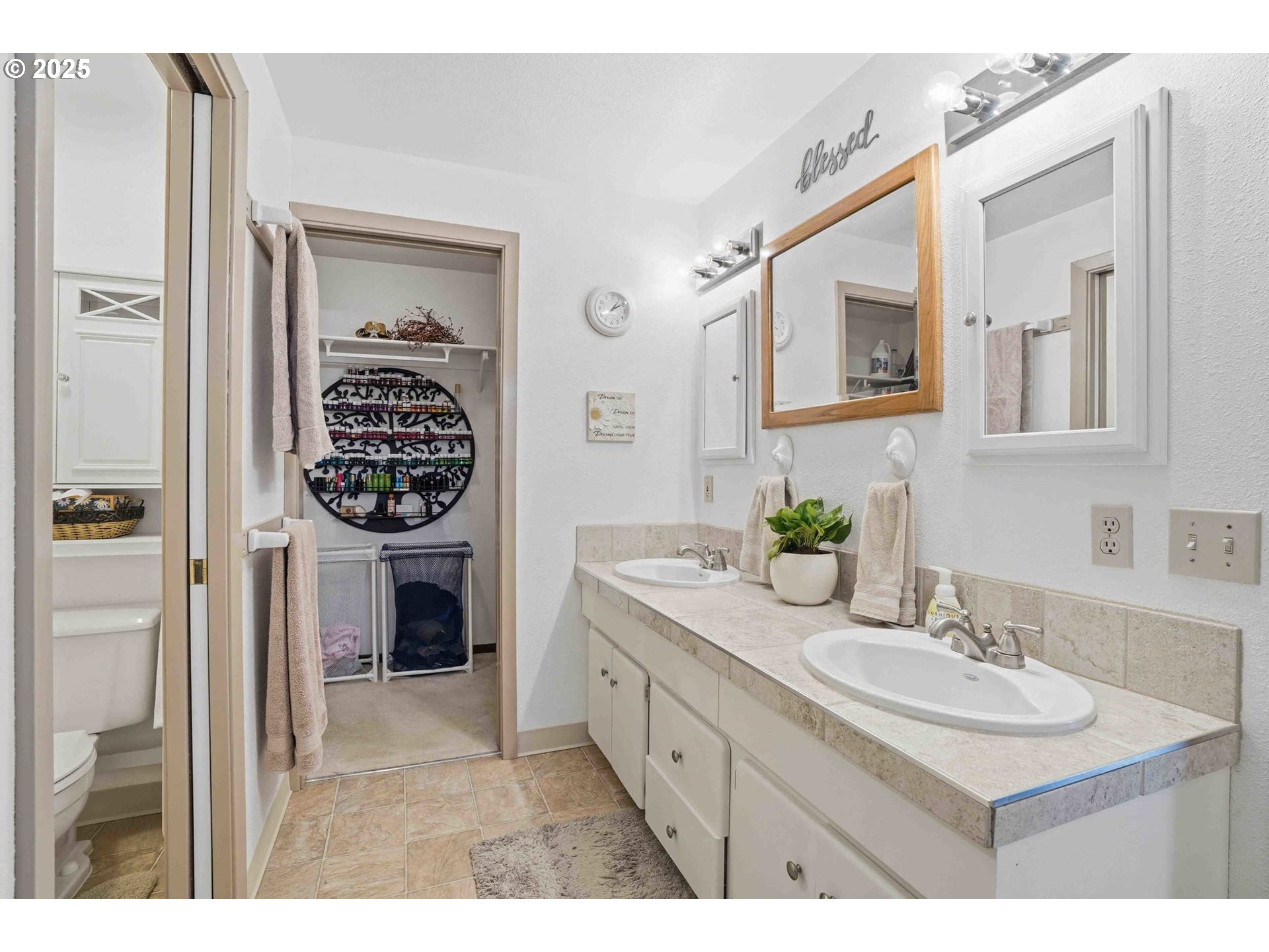 25511 Northeast 13th Street Camas, WA 98607 - Photo 20 of 36 a bathroom with a sink a mirror and a toilet