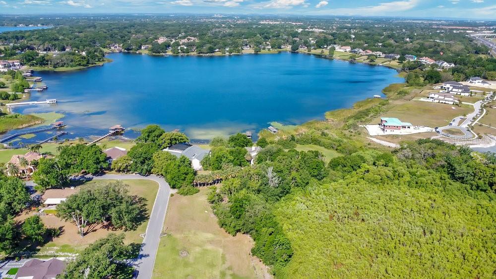 1661 Roberts Landing Road Windermere, FL 34786 - Photo 3 of 20 an aerial view of residential houses with outdoor space and trees