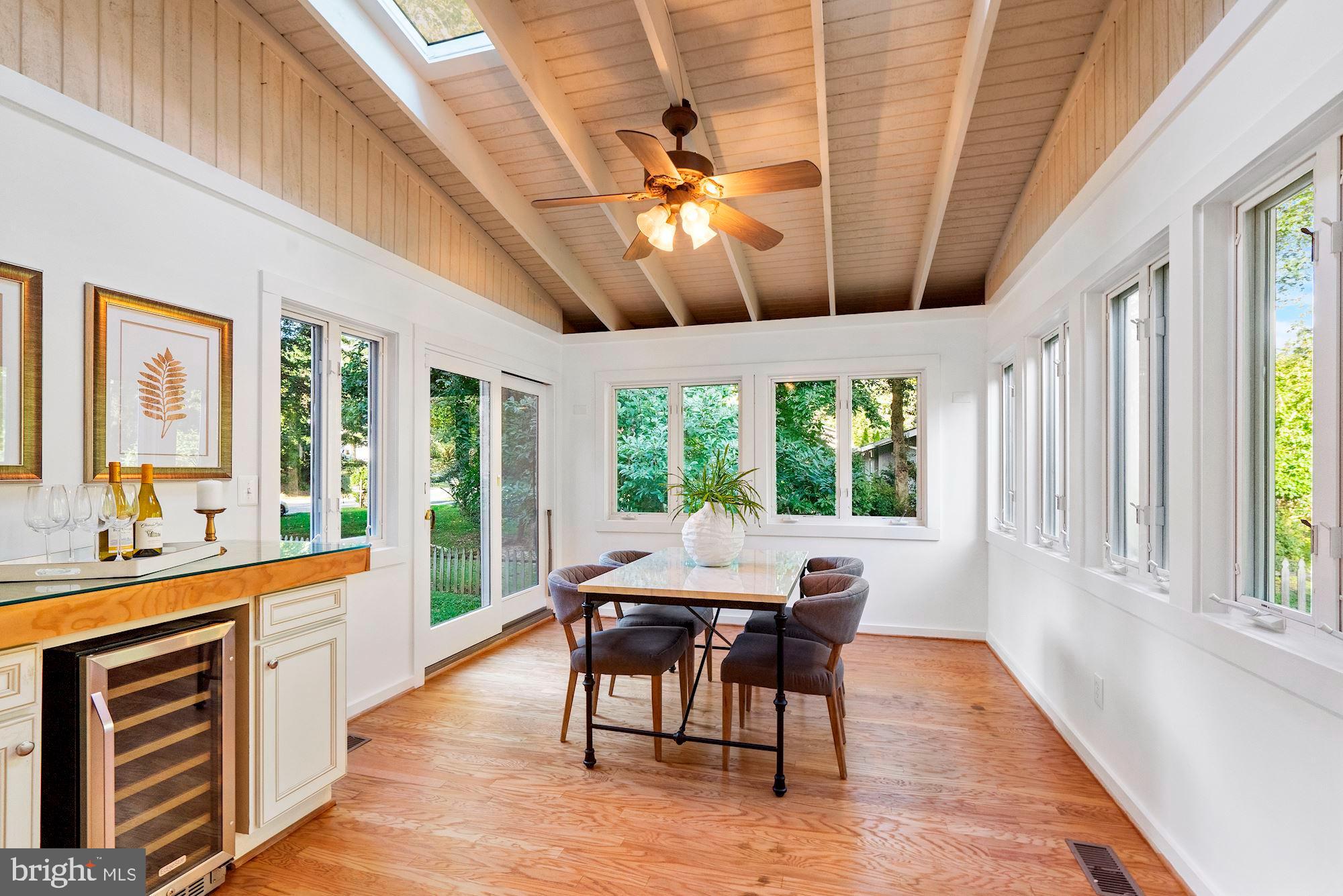 6917 Persimmon Tree Road Bethesda, MD 20817 - Photo 16 of 41 Inviting Sunroom