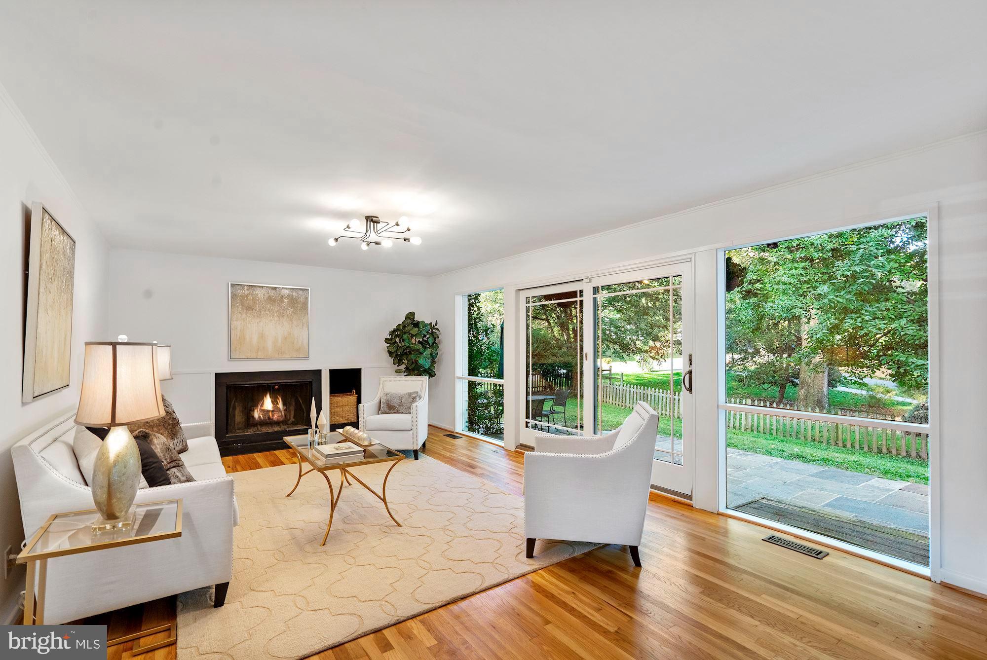6917 Persimmon Tree Road Bethesda, MD 20817 - Photo 5 of 41 Newly Refinished Hardwood Floors Throughout