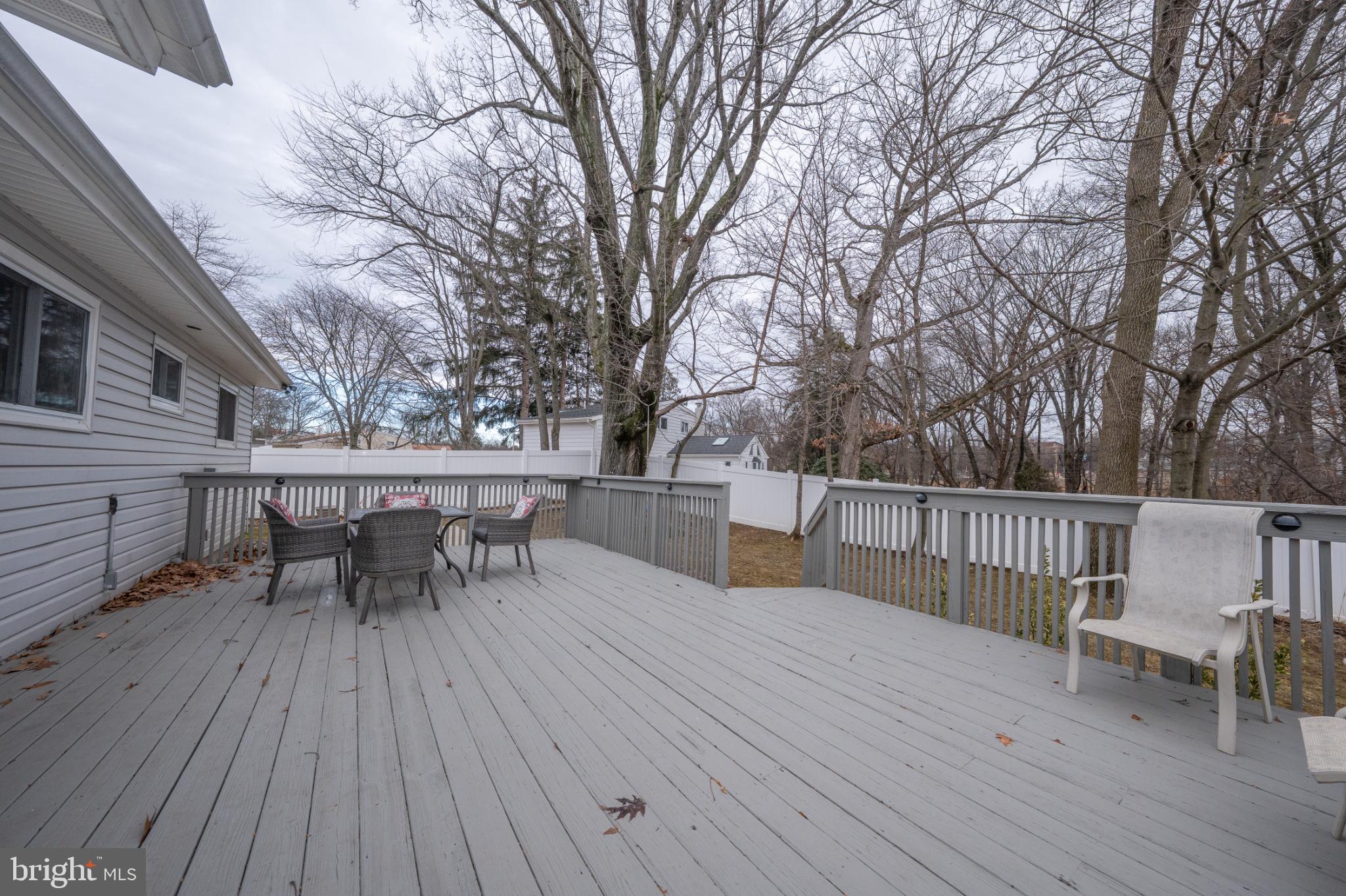3999 Riviera Drive Upper Chichester, PA 19061 - Photo 19 of 32 Spacious deck surrounded by trees is your retreat!