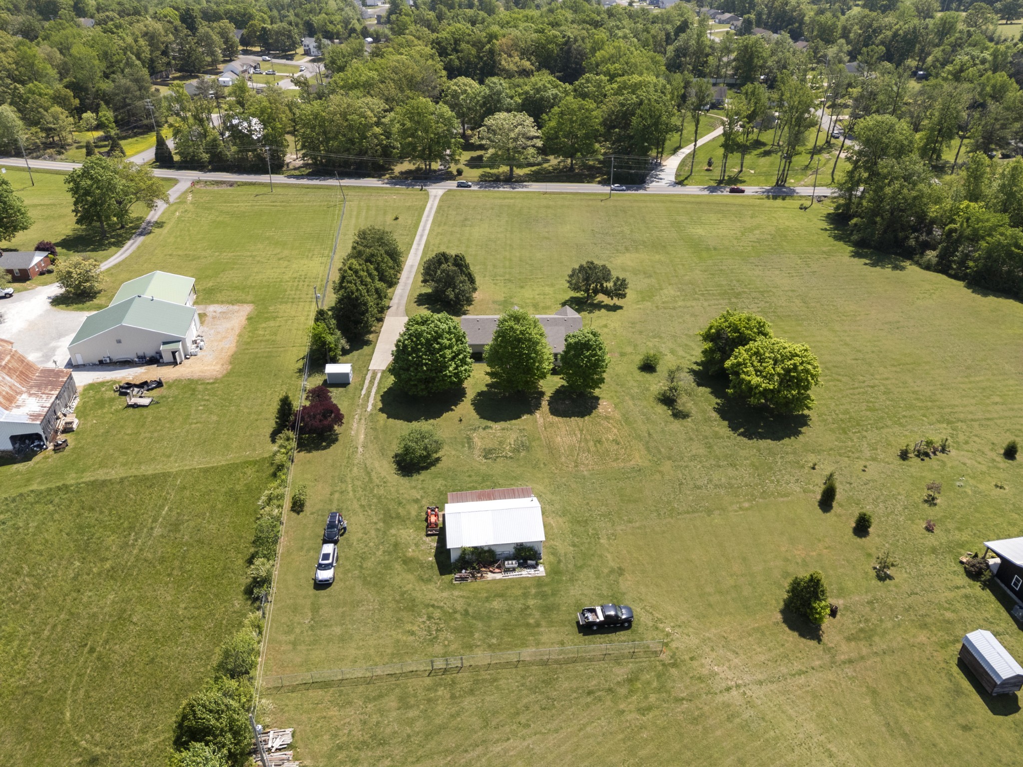 1010 State Highway 48 Dickson, TN 37055 - Photo 59 of 59 an aerial view of a residential houses with outdoor space