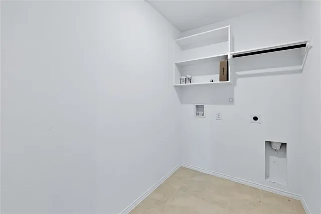 a view of a small space