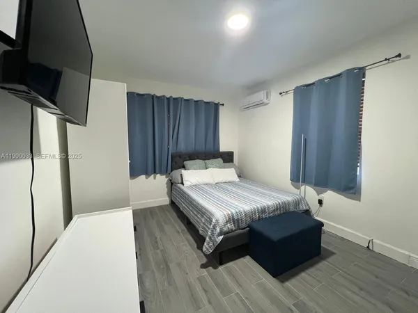 a view of outdoor space with garden