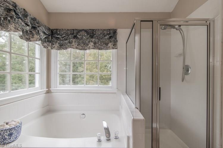 3325 Timberwolf Avenue High Point, NC 27265 - Photo 18 of 30 Masterbath with stand alone shower and garden tub