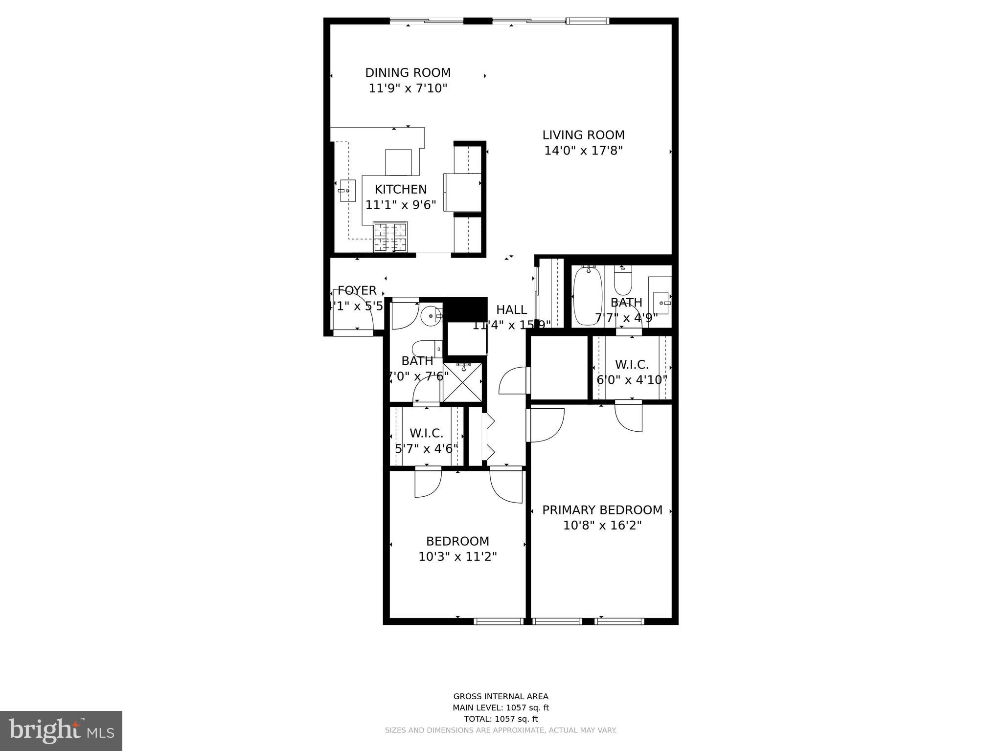 5687 Harpers Farm Road, Unit B Columbia, MD 21044 - Photo 25 of 25 Floor Plan