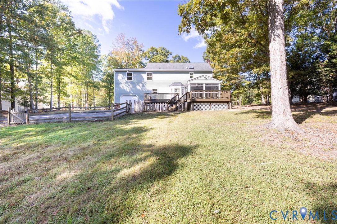 2311 Moseley Road Moseley, VA 23120 - Photo 48 of 50 a view of a house with a yard and sitting area