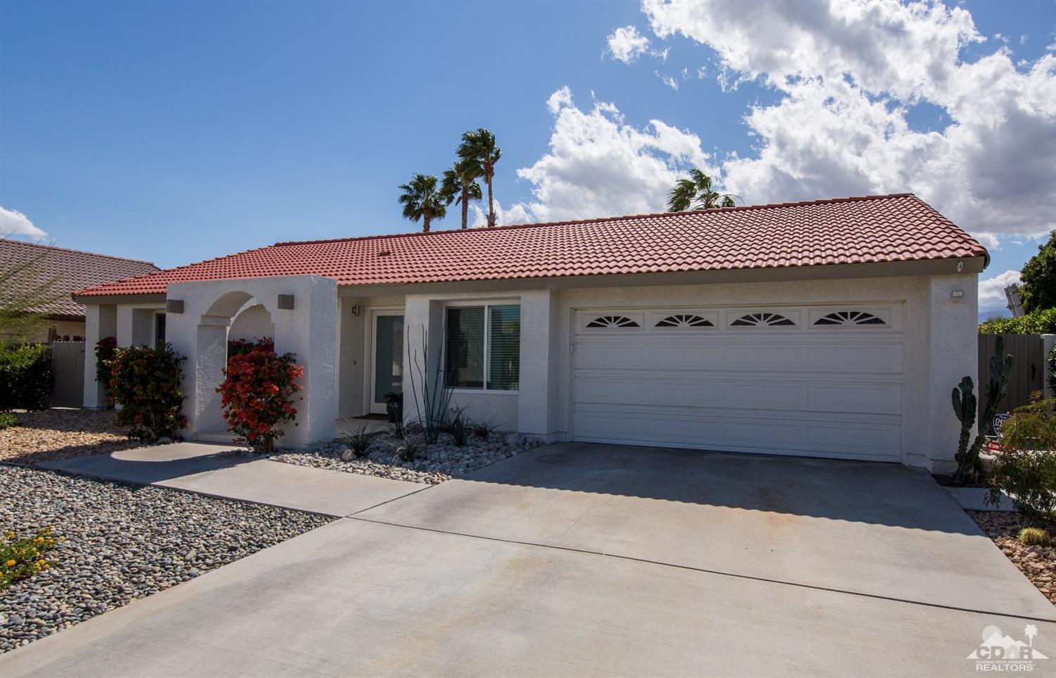 68365 Encinitas Road Cathedral City, CA 92234 - Photo 4 of 25 a view of a house with a garage
