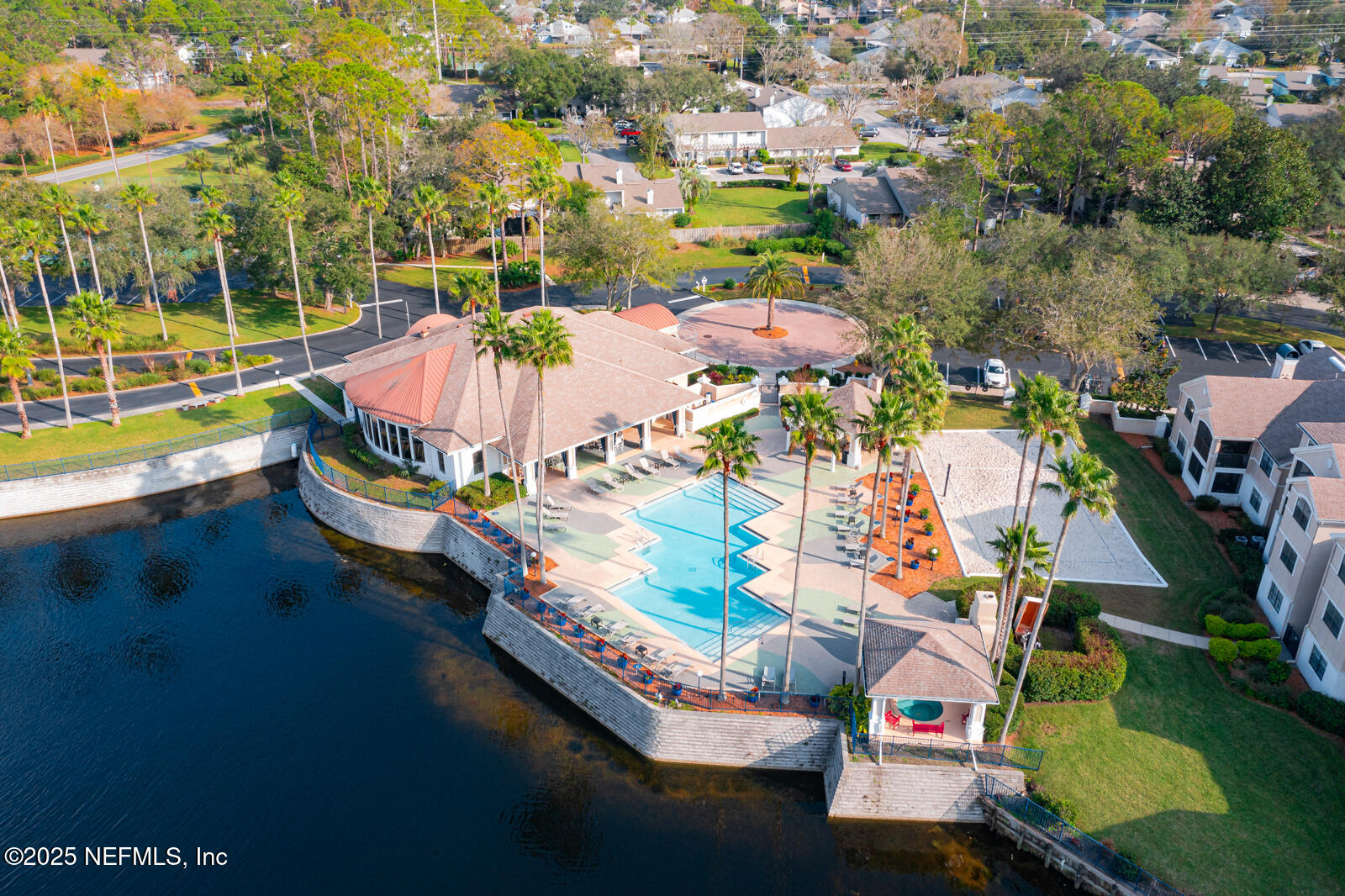 425 Timberwalk Court, Unit 1112 Ponte Vedra Beach, FL 32082 - Photo 61 of 66 an aerial view of a house with a yard basket ball court