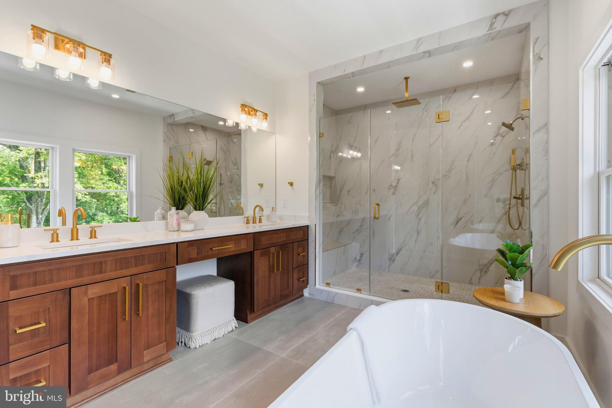 4008 Burke Station Road Fairfax, VA 22032 - Photo 20 of 41 Master bath