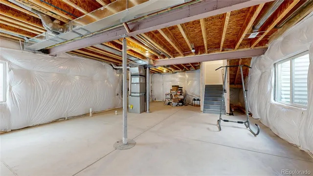 a view of a balcony with chairs