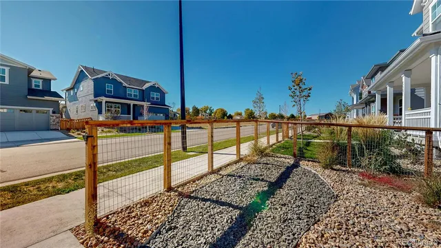 a aerial view of a house with a sink