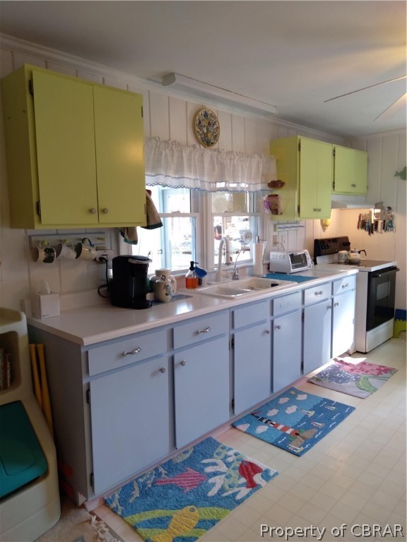 175 Seaside Way Gwynn, VA 23076 - Photo 13 of 48 a kitchen with stainless steel appliances kitchen island granite countertop a sink stove and cabinets