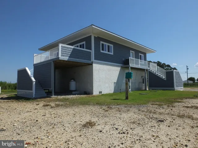 a view of a wooden street from a window