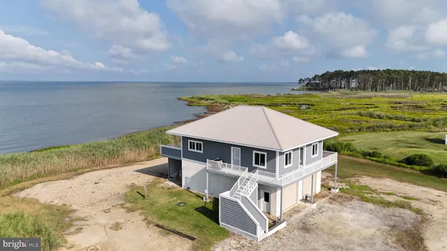 a view of lake with mountain