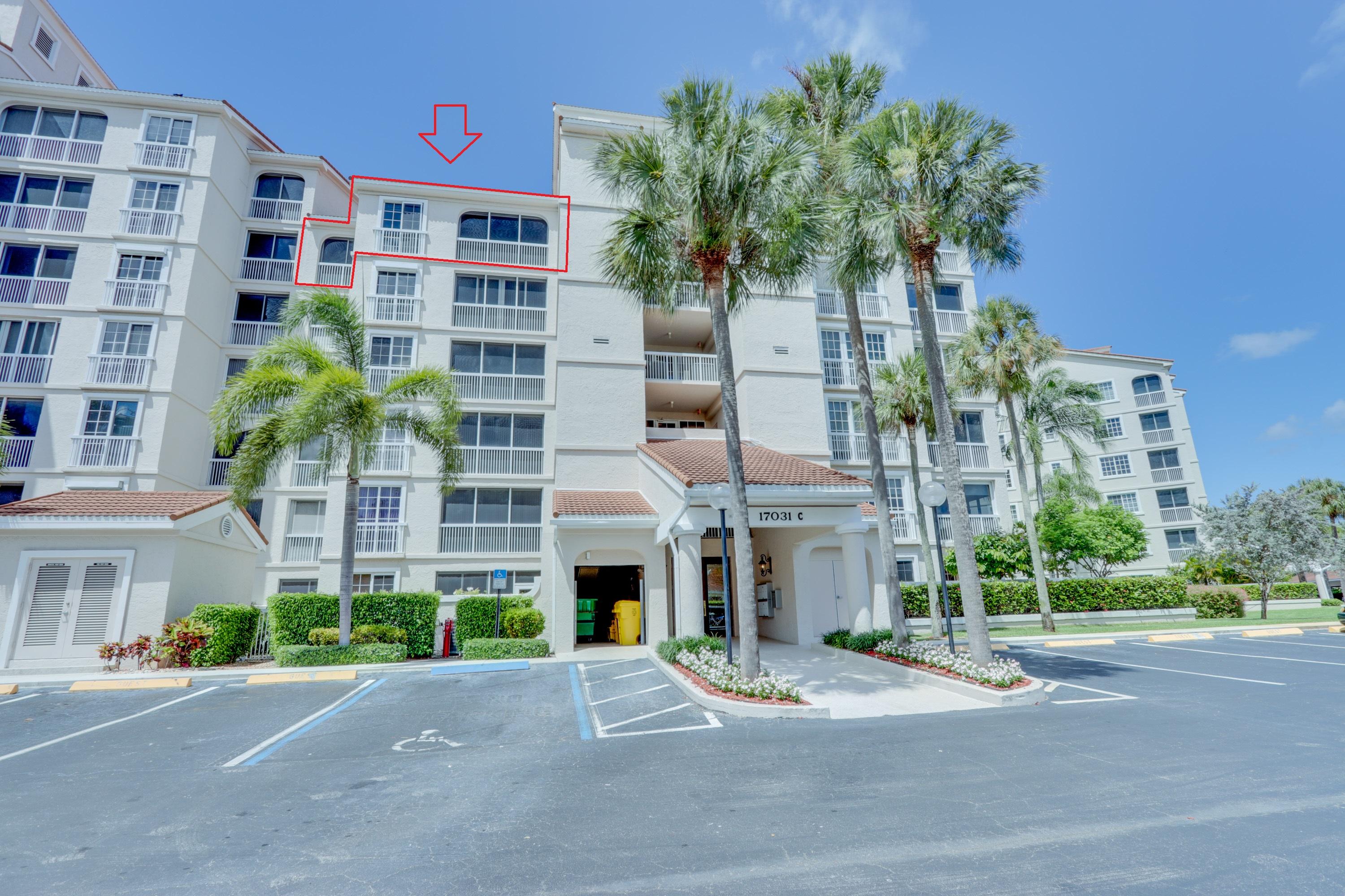17031 Boca Club Boulevard, Unit 106A Boca Raton, FL 33487 - Photo 8 of 60 Exterior Front Outlined