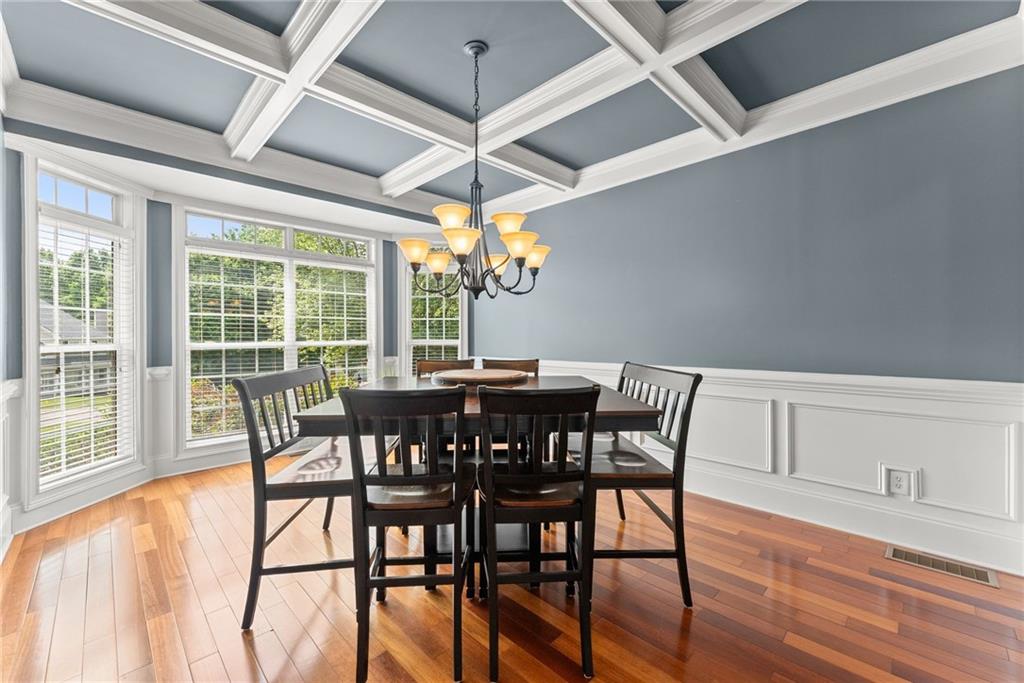 6643 Windvane Point Clermont, GA 30527 - Photo 9 of 88 a view of a dining room with furniture window and outside view