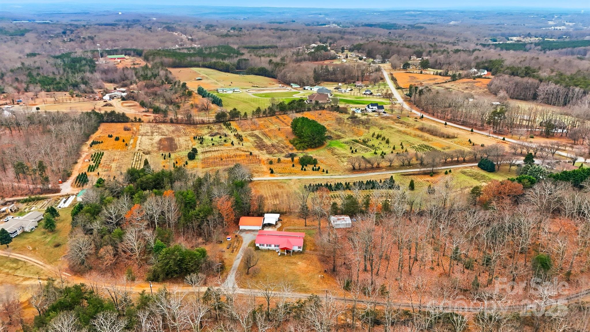 4915 Quartz Ridge Road Maiden, NC 28650 - Photo 37 of 38 an aerial view of a house with a ocean view