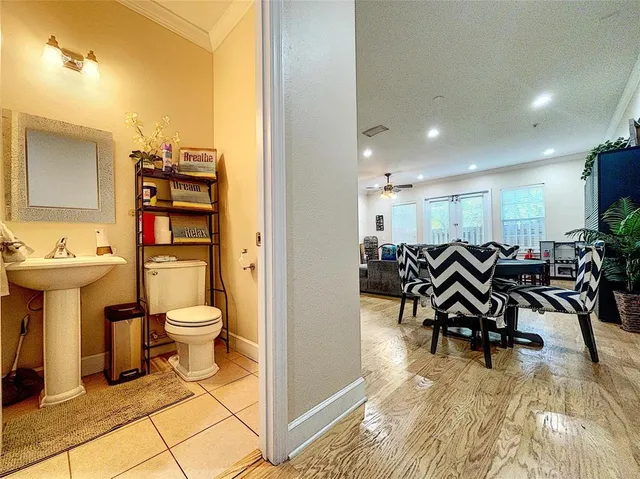 a living room with lots of furniture and a view of living room