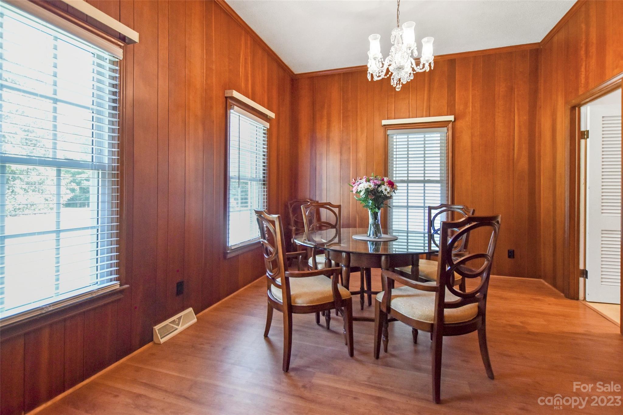 3199 Greenwood Road Rock Hill, SC 29730 - Photo 6 of 33 a view of a dining room with furniture window and wooden floor