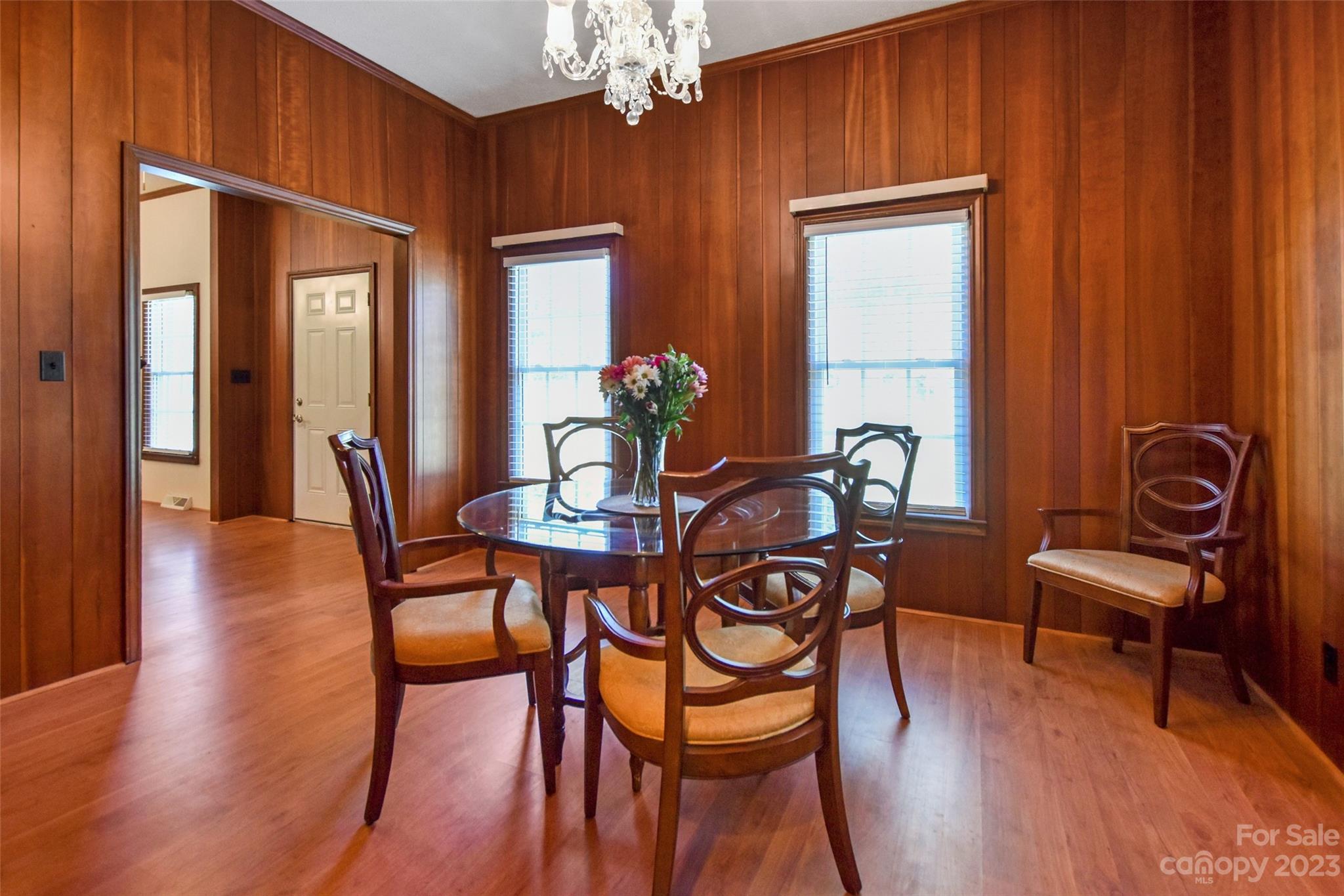 3199 Greenwood Road Rock Hill, SC 29730 - Photo 7 of 33 a view of a dining room with furniture window and wooden floor