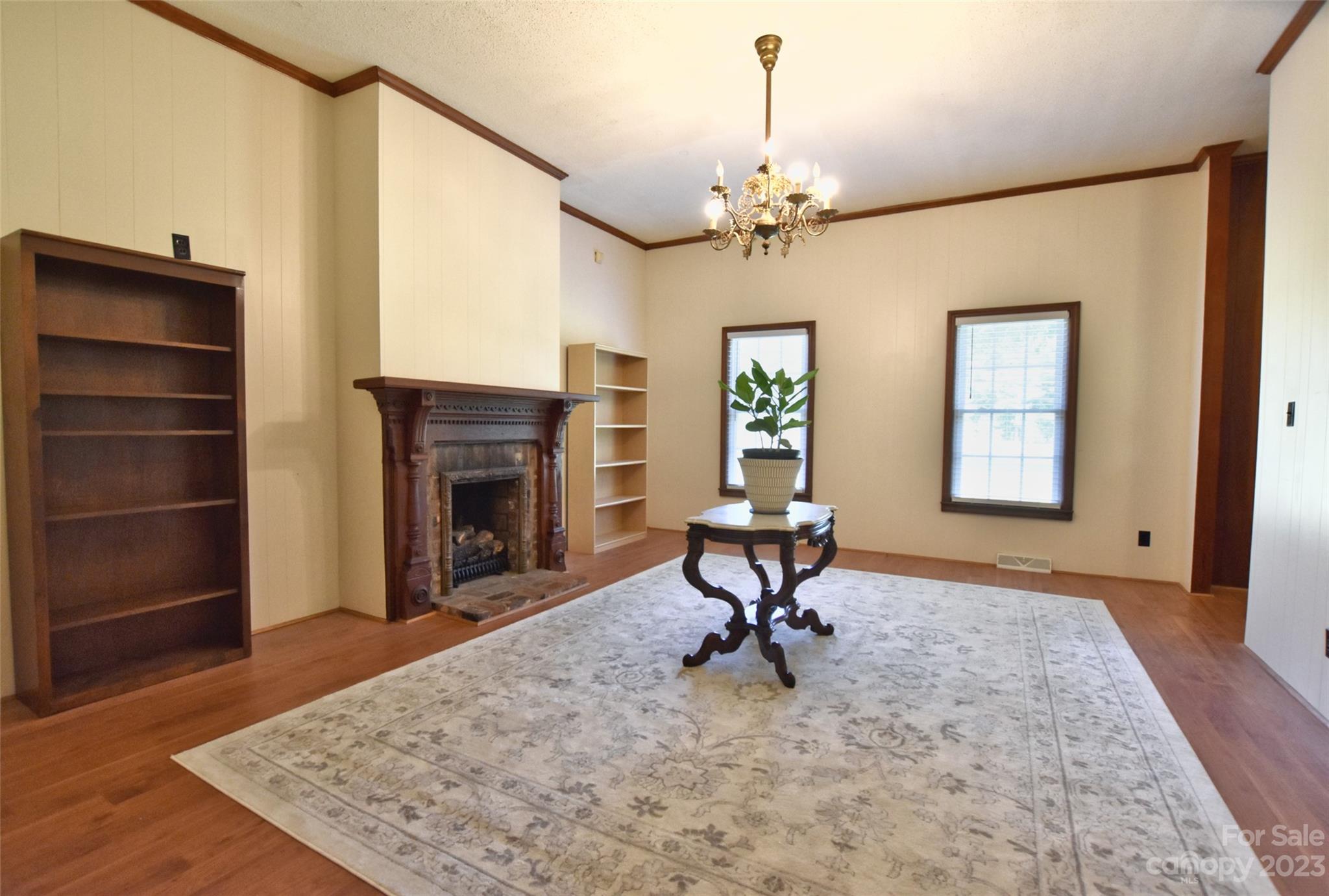3199 Greenwood Road Rock Hill, SC 29730 - Photo 8 of 33 a living room with furniture and a fireplace