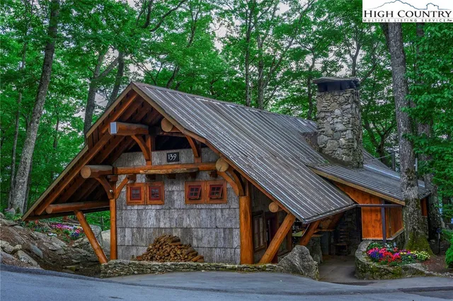a view of outdoor space with seating area