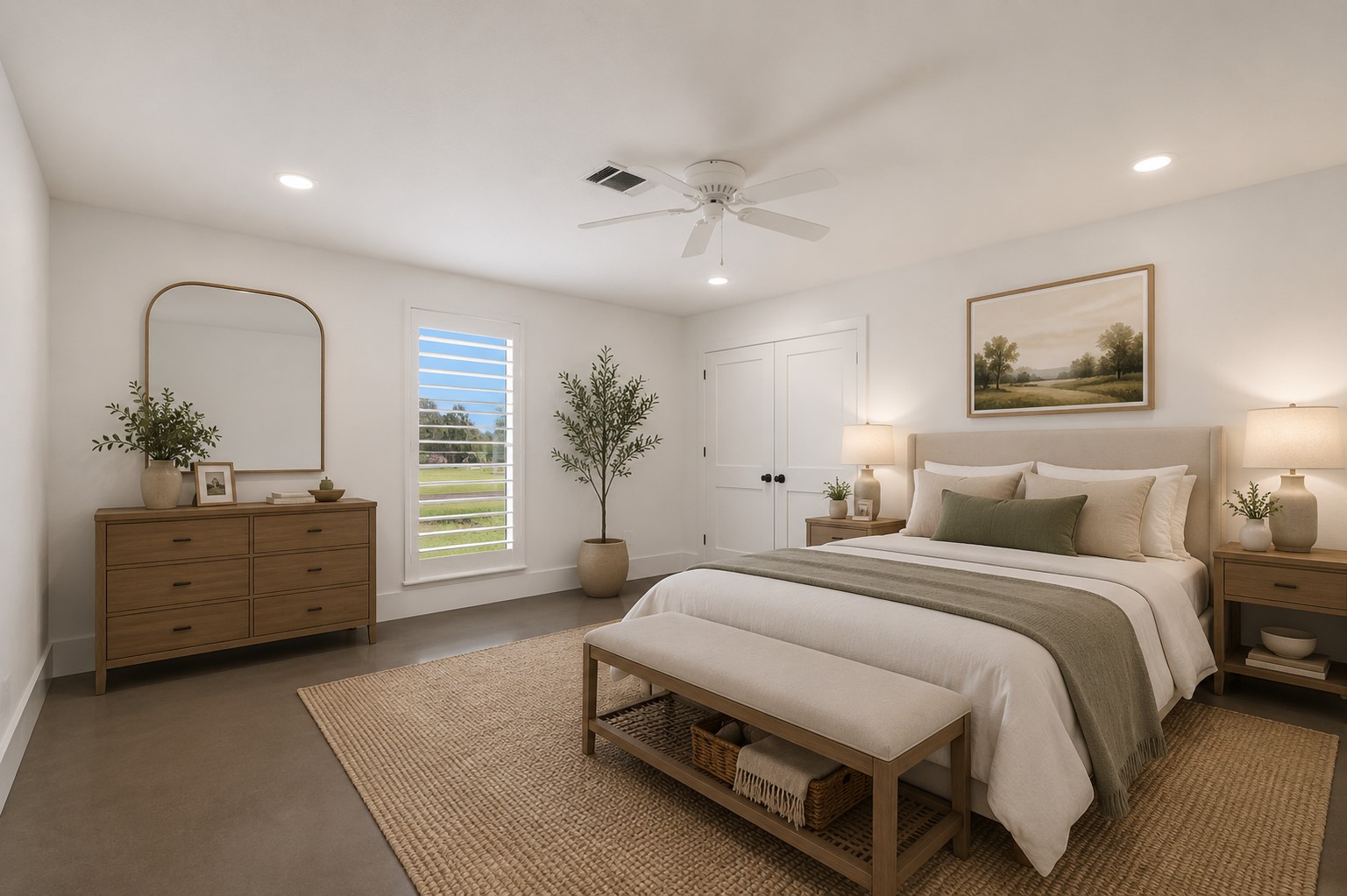 1589 County Road 252 Anderson, TX 77830 - Photo 29 of 50 a spacious bedroom with a bed and a dresser