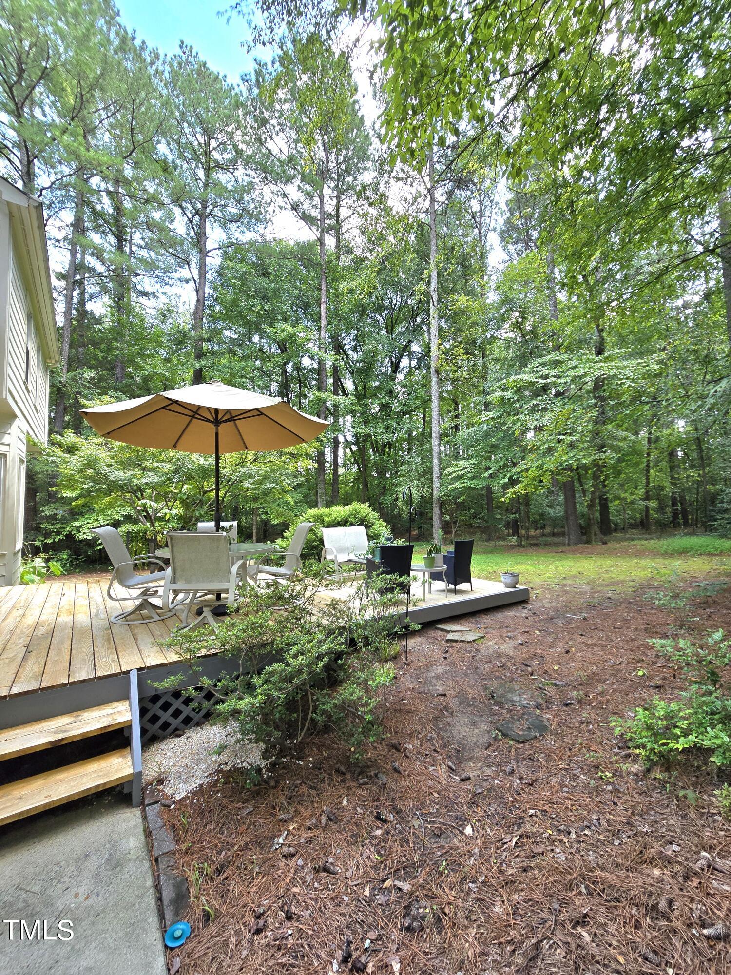 5421 Bakers Mill Road Durham, NC 27707 - Photo 36 of 38 Back Yard