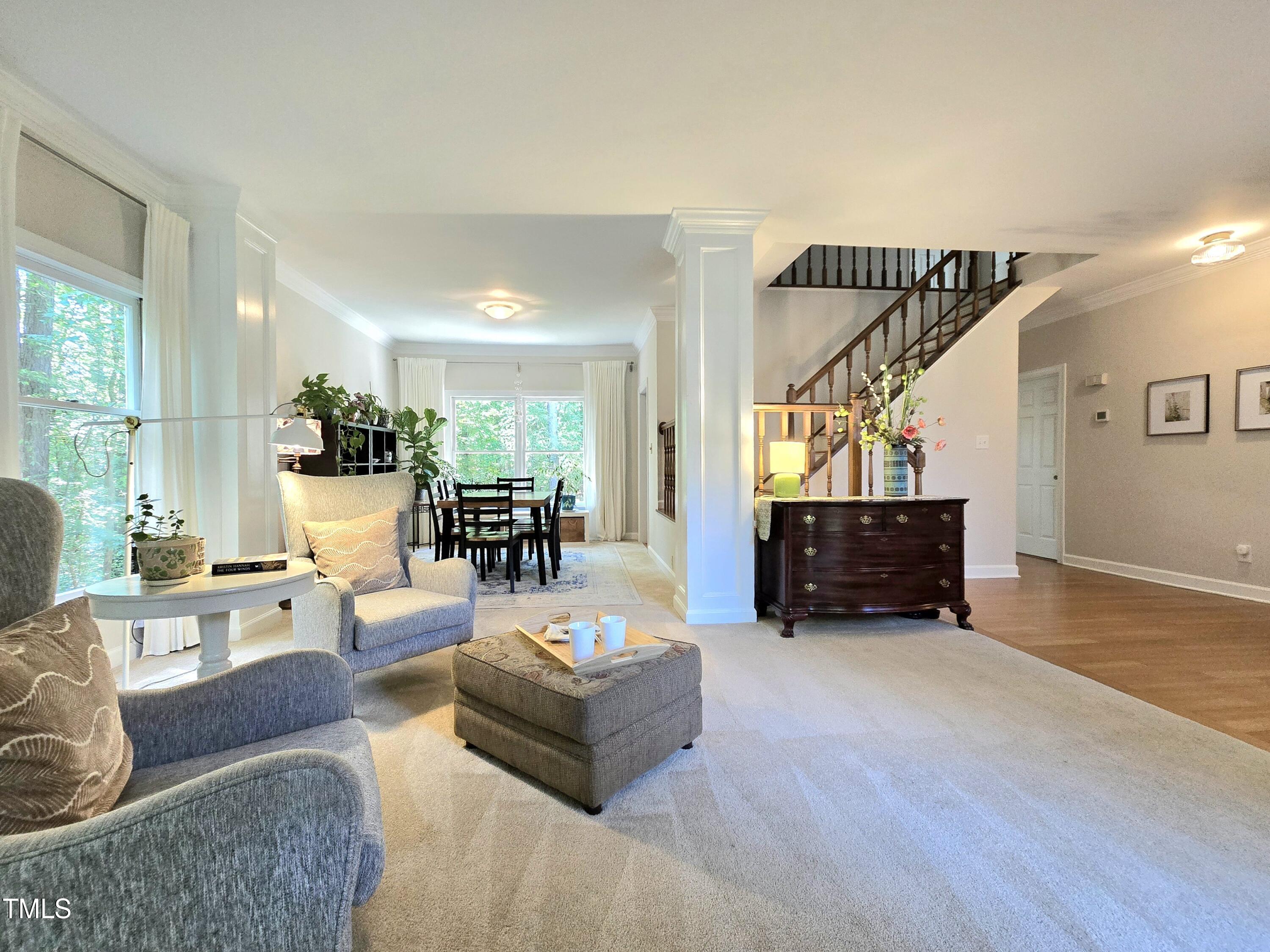 5421 Bakers Mill Road Durham, NC 27707 - Photo 4 of 38 Living ot Dining