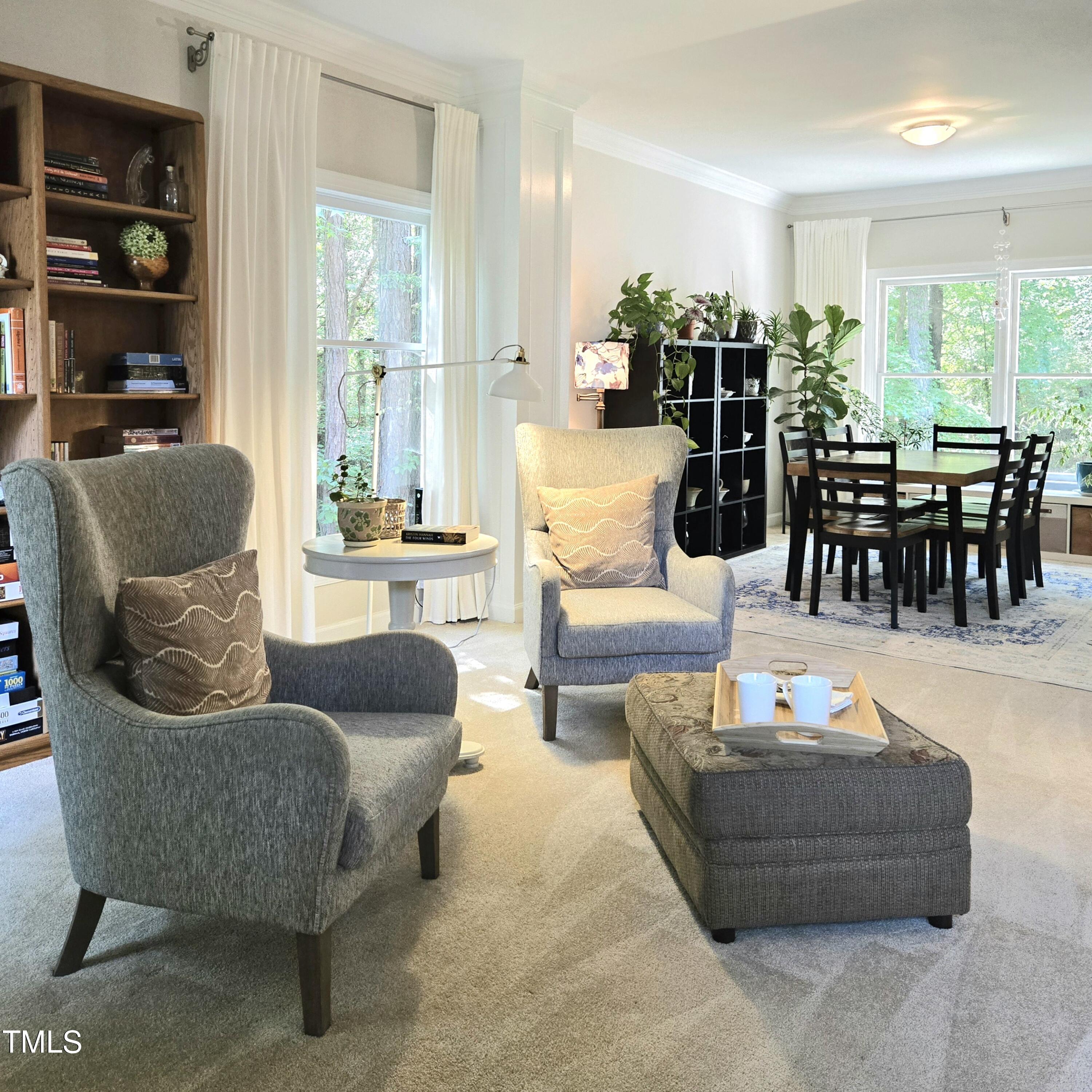 5421 Bakers Mill Road Durham, NC 27707 - Photo 7 of 38 Living to Dining