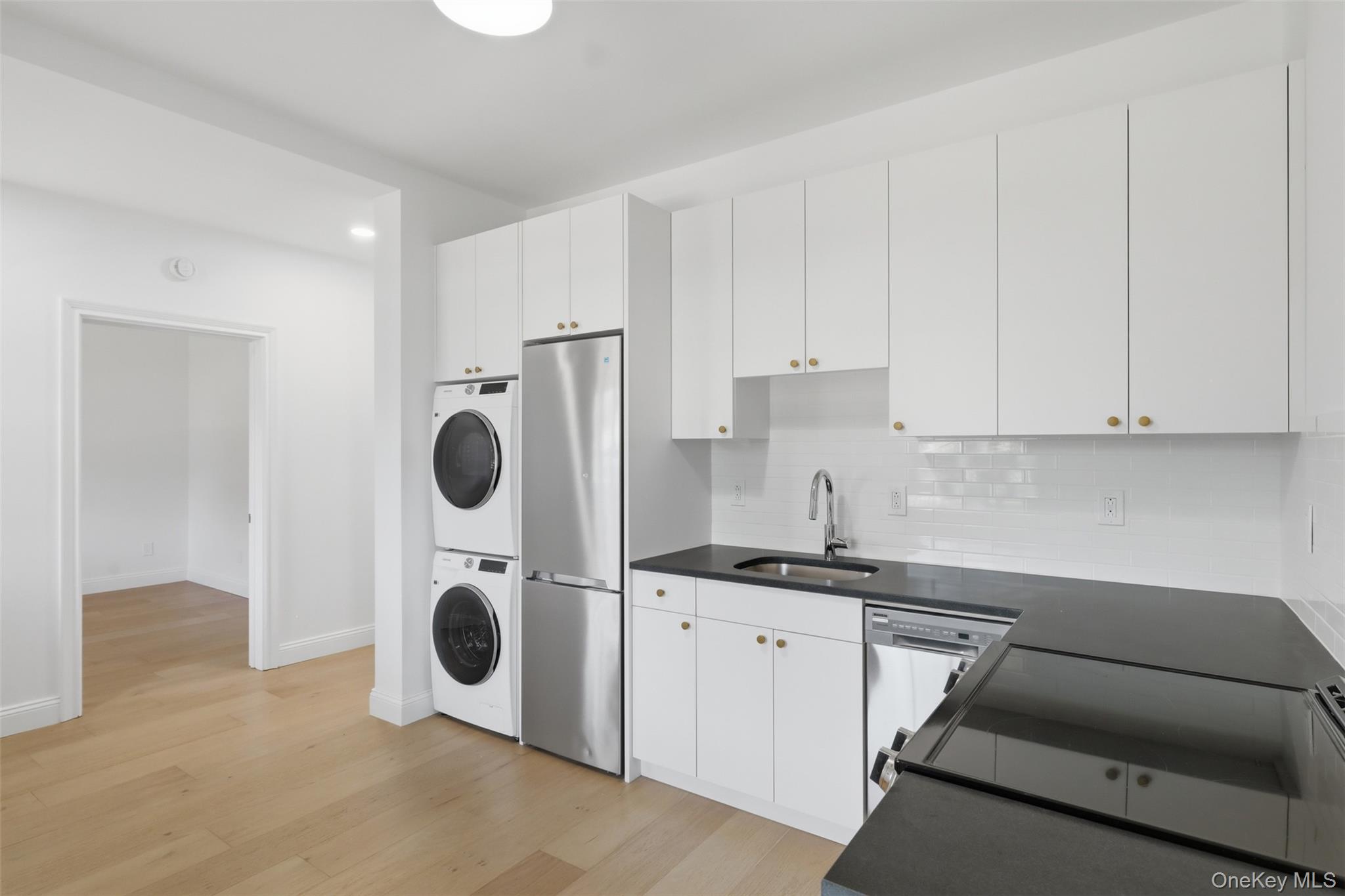 201 Main Street, Unit 2 Beacon, NY 12508 - Photo 9 of 24 View from Eat-in Kitchen/Living Area towards Bedroom 1