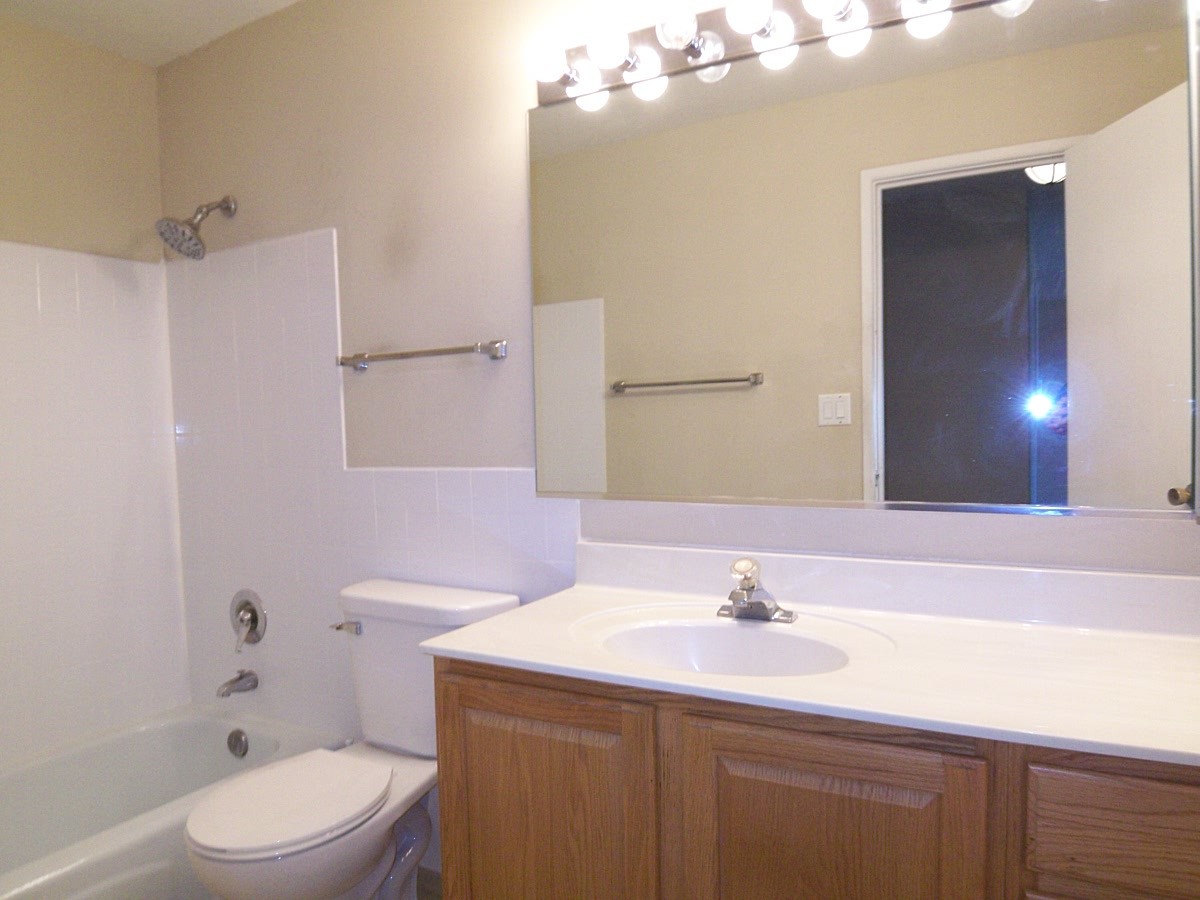 1227 South Old Wilke Road, Unit 306 Rolling Meadows, IL 60005 - Photo 12 of 24 a bathroom with a sink a toilet and shower
